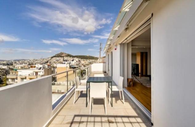 Apartament Pratinou Penthouse Ateny Zewnętrze zdjęcie